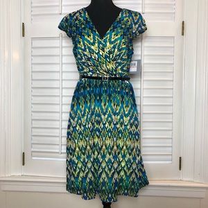 Andrew Marc Blue Dress